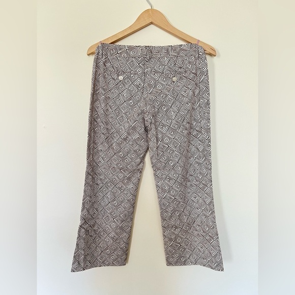 The Limited Women Cassidy Fit Pants 4 Brown Straight Leg Culottes Work Preppy - Picture 3 of 17